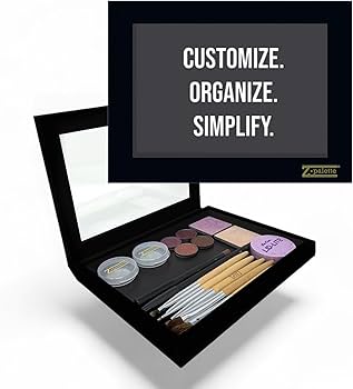 Amazon.com: Z Palette Extra Large Deep Black Empty Magnetic Makeup