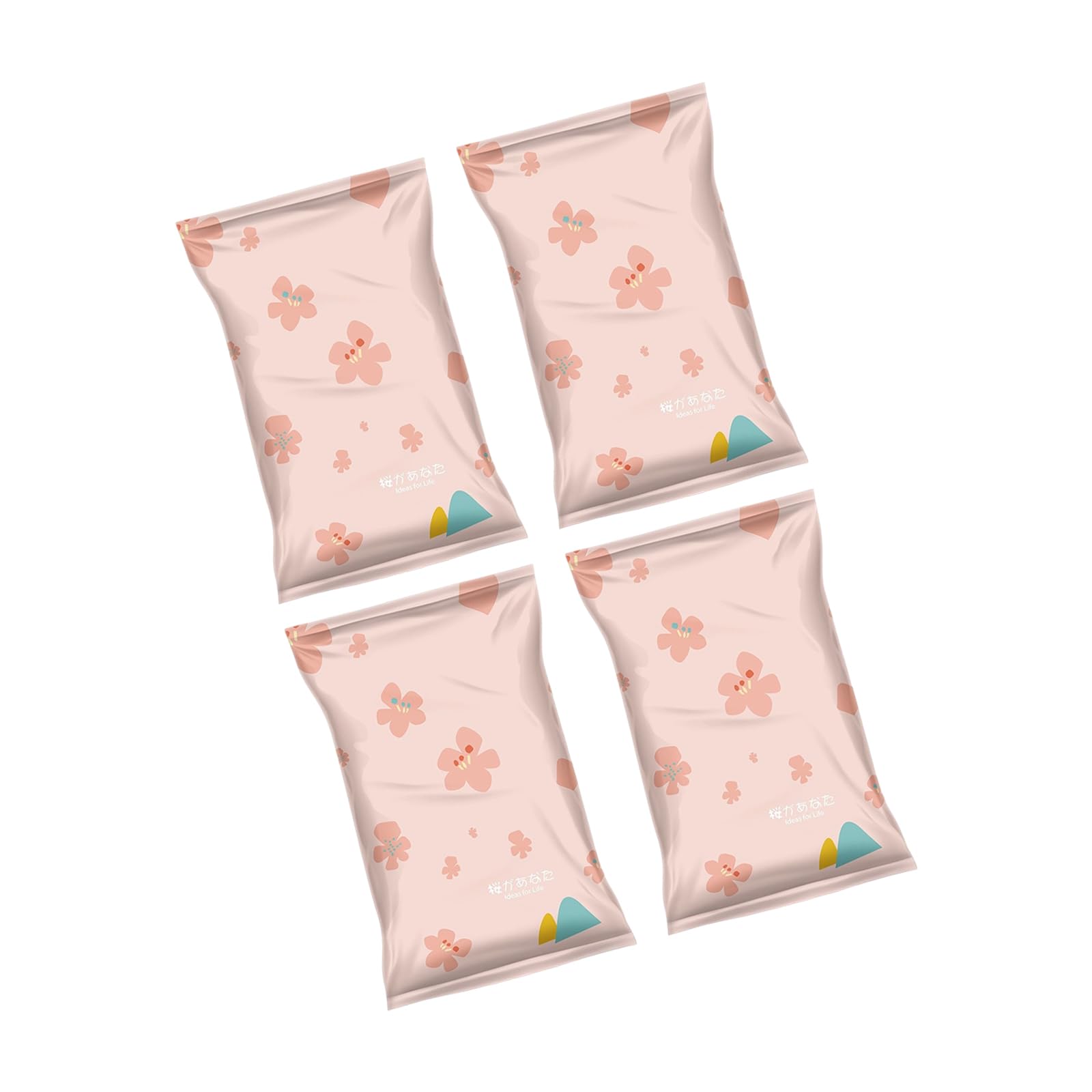 Tsophreniq Of 4 Odors Proof Safe Storage Container with Double Layer Protections for Baby Clothes Family Items Cloth Bag Bag