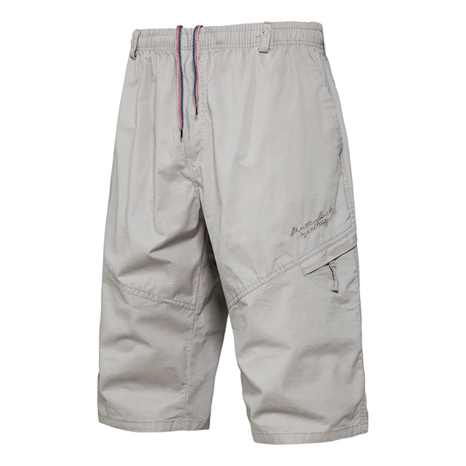 Pantalon De Travail pour Homme Genouillère Hommes Cargo en Coton avec Poches Cycliste Hiver Jogging Noir Décontracté Randonnée Pants Multipoches Ultra-Résistant