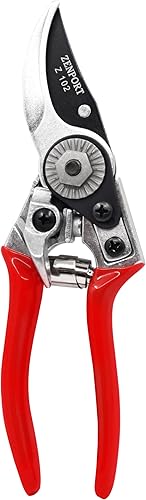 Miniatura 1 de Zenport Z102 Podadora manual estilo suizo, corte de 0.8 pulgadas, acero fundido a presión, 7 pulgadas