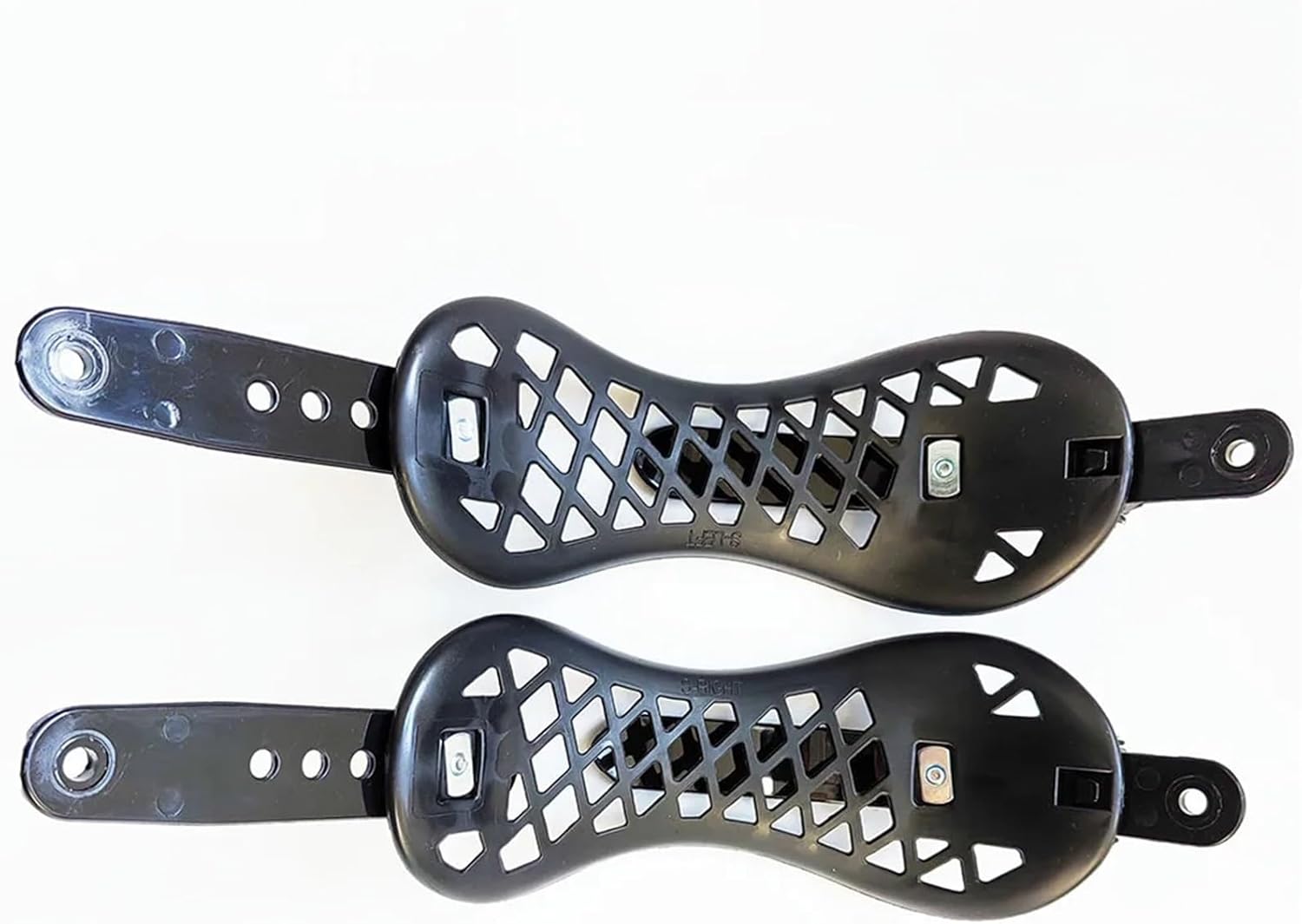 Snowboard Binding Straps 1 Pair High Elasticity TPEE S Snowboard Binding Straps Ratchet Buckle and Toe Or Ankle Ladder(Toe Straps)