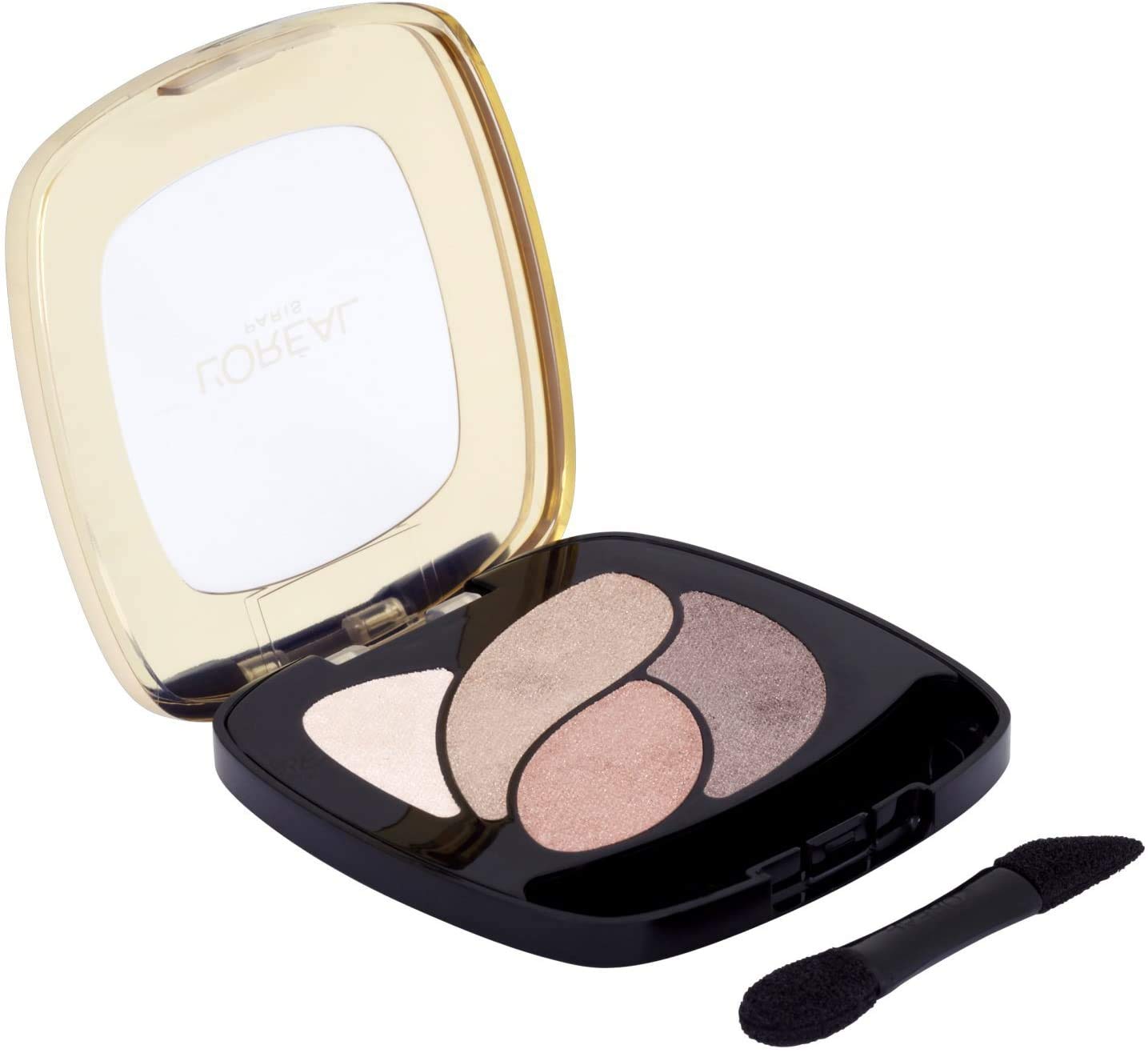 L'Oréal Paris Make-up designer Color Riche Les Ombres Quad E2 Nude Lingerie - sombras de ojos (Marrón, Nude Lingerie, E2, Italia)