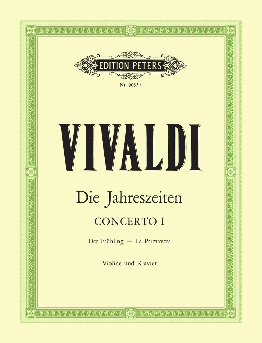 Violin Concerto in E Op. 8 No. 1 Spring Edition for Violin and Piano: For Violin, Strings and Continuo, from the 4 Seaons (Edition Peters)
