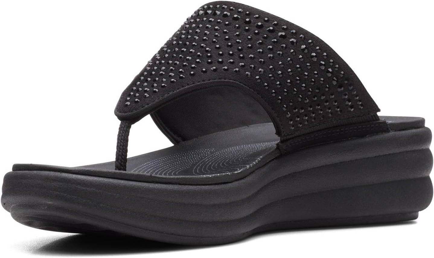 Clarks Women's Drift Jaunt Wedge Sandal