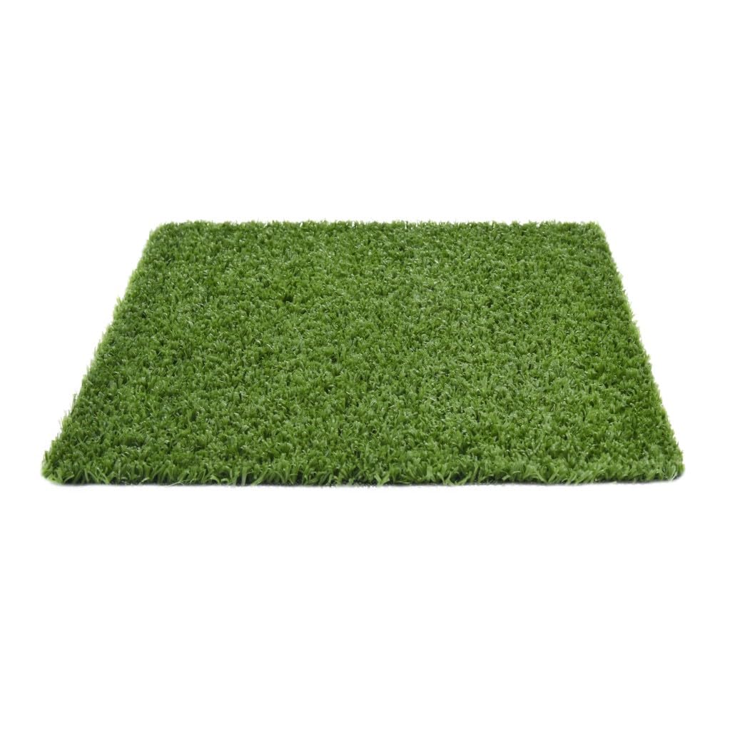 BONERVA Césped Artificial para Terraza 10 mm, Verde, Polipropileno (PP), para Decoración y Tránsito Ligero, Interior y Exterior (2x5 Metros)