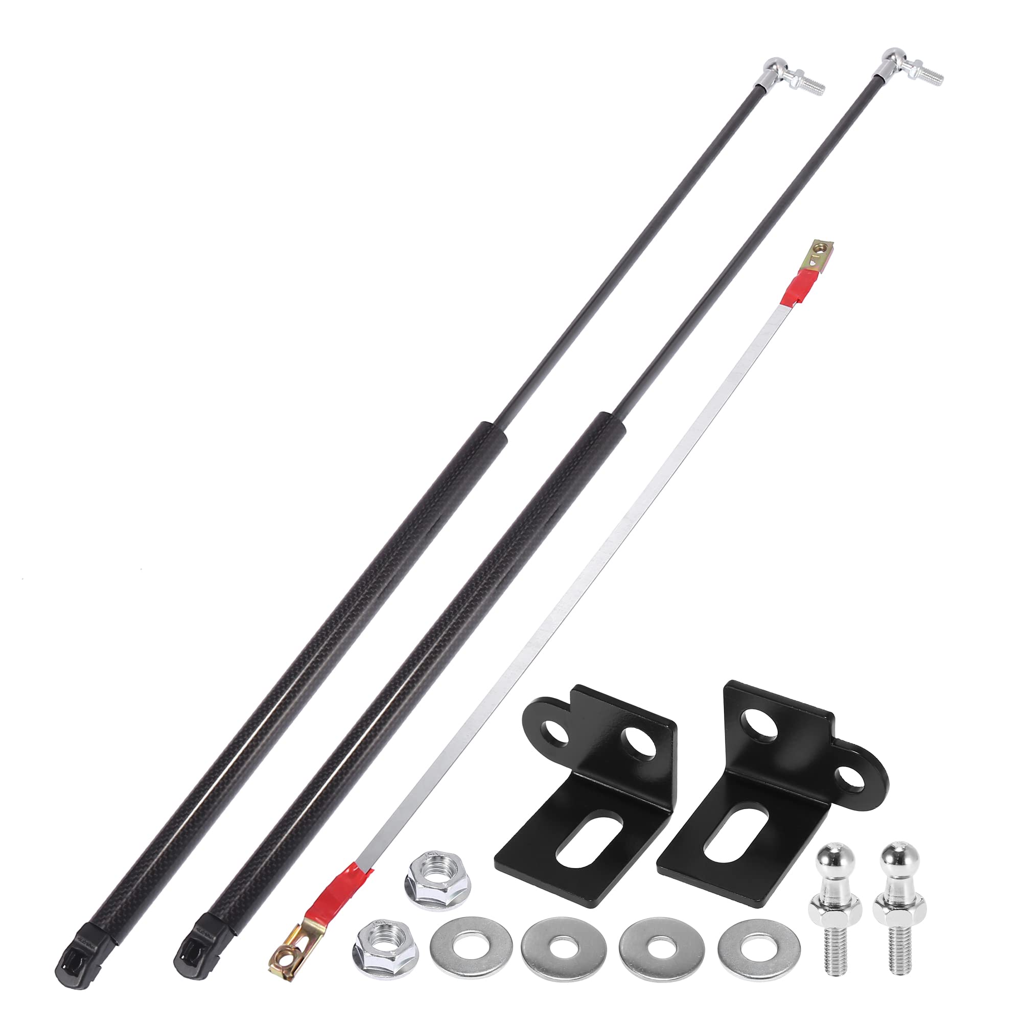 X AUTOHAUX 2pcs Front Hood Lift Supports Struts Shocks