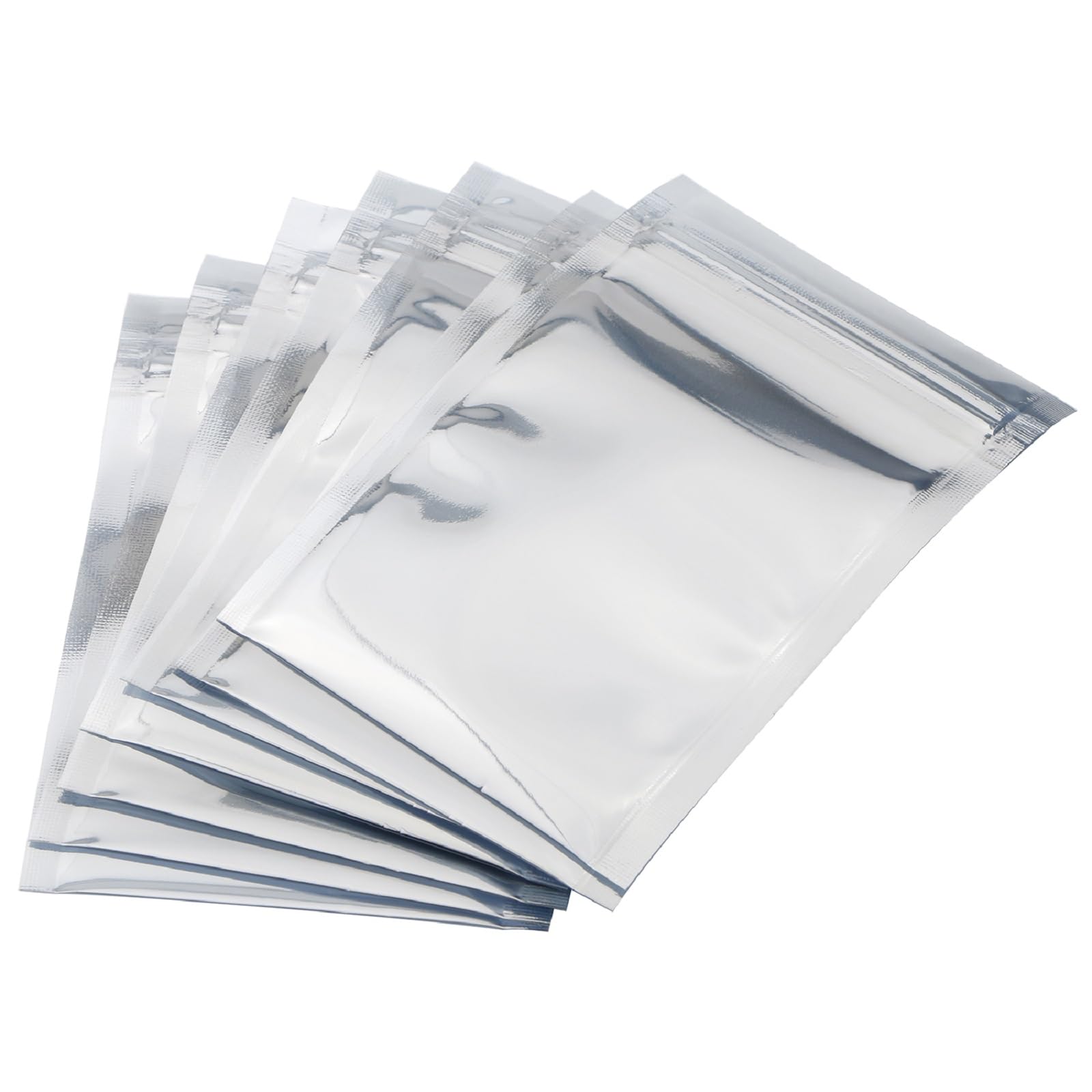 Pxyelec Translucent Grey 200Pcs Antistatic Bag 2.75” X 4.33” Storage Resealable Bag For Ssd Hdd And Other Electronic Devices