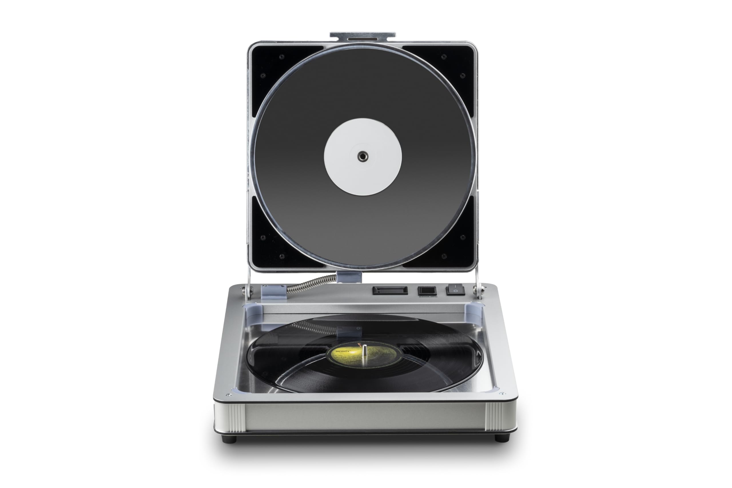Pro-Ject Flatten it, Beheizte Plattenbügelmaschine, Glättet wellige Schallplatten sanft und sicher