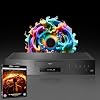 Blu-ray Player Compatible with Panasonic DP-UB9000 MultiRegion for DVD Blu-ray Region B - DVD Regions 1-8 - Bundle Including 0ppen. 4K UHD Disc