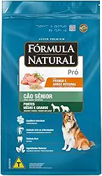 Fórmula Natural Super Premium Pró Cão Sênior Portes Médio E Grande Sabor Frango E Arroz Integral 15KG