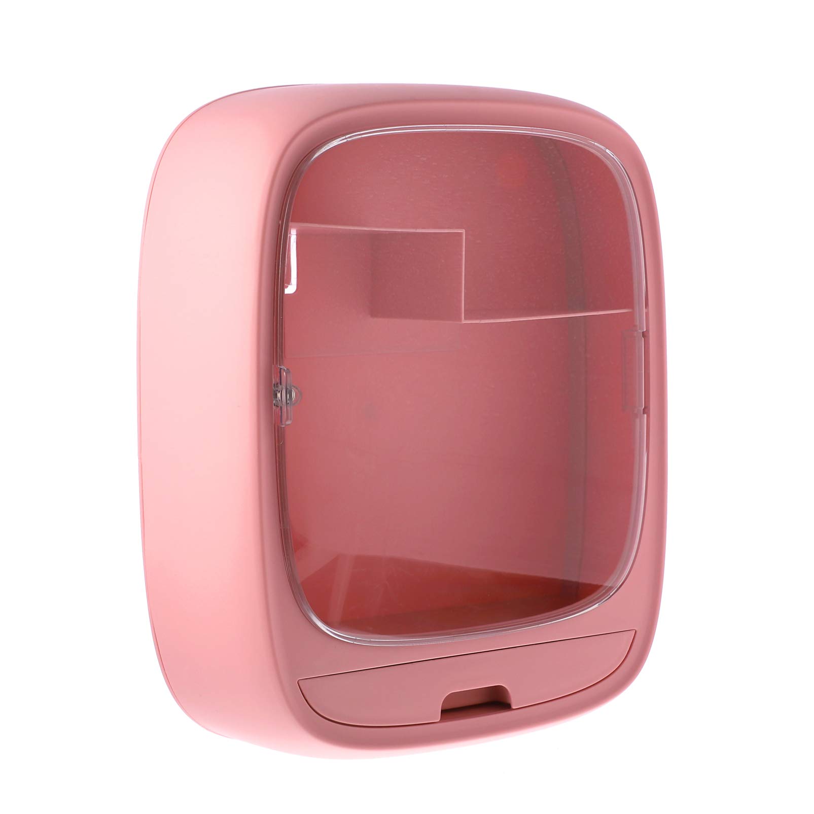 DOITOOL 1pc Wall-mounted Bathroom Storage Box Punch Cosmetic Organizer for Soap and Shower Gel Household Shelf Stylish Design and Storage