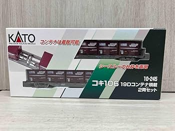KATO コキ106 19Dコンテナ車 6両セット 10-245 3箱セット KATO コキ106 19Dコンテナ車 6両セット 10-245 3箱セット KATO コキ