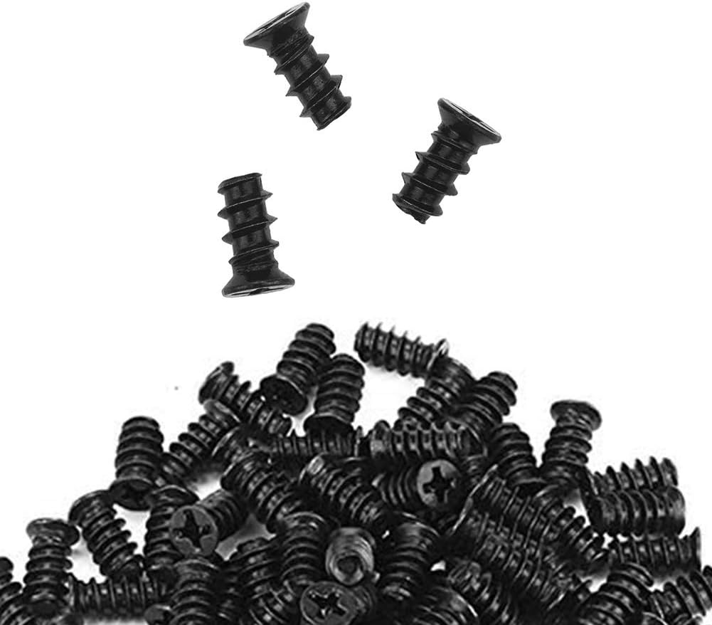 Black Computer Case Fan Screws (50 Pack) Electronics