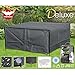Produktbild Deluxe Schutzhülle für Rattan- Garten-Lounge-Set 200x160cm, Polyester 420D  Gartenmöbel Schutz Hülle Abdeckung Tragetasche Plane