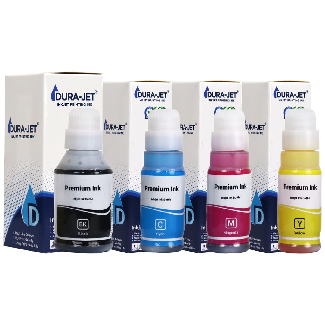 DURA-JET 71 Compatible Refill Ink for Canon Pixma G2020, G2021, G2060, G3020, G3021, G4770, G1020 Printer - (PGBK x 135gm) (C/M/Y x 70gm) Ink Bottle Set - 504000 (B0CRDRQHGR) Amazon Price History, Amazon Price Tracker