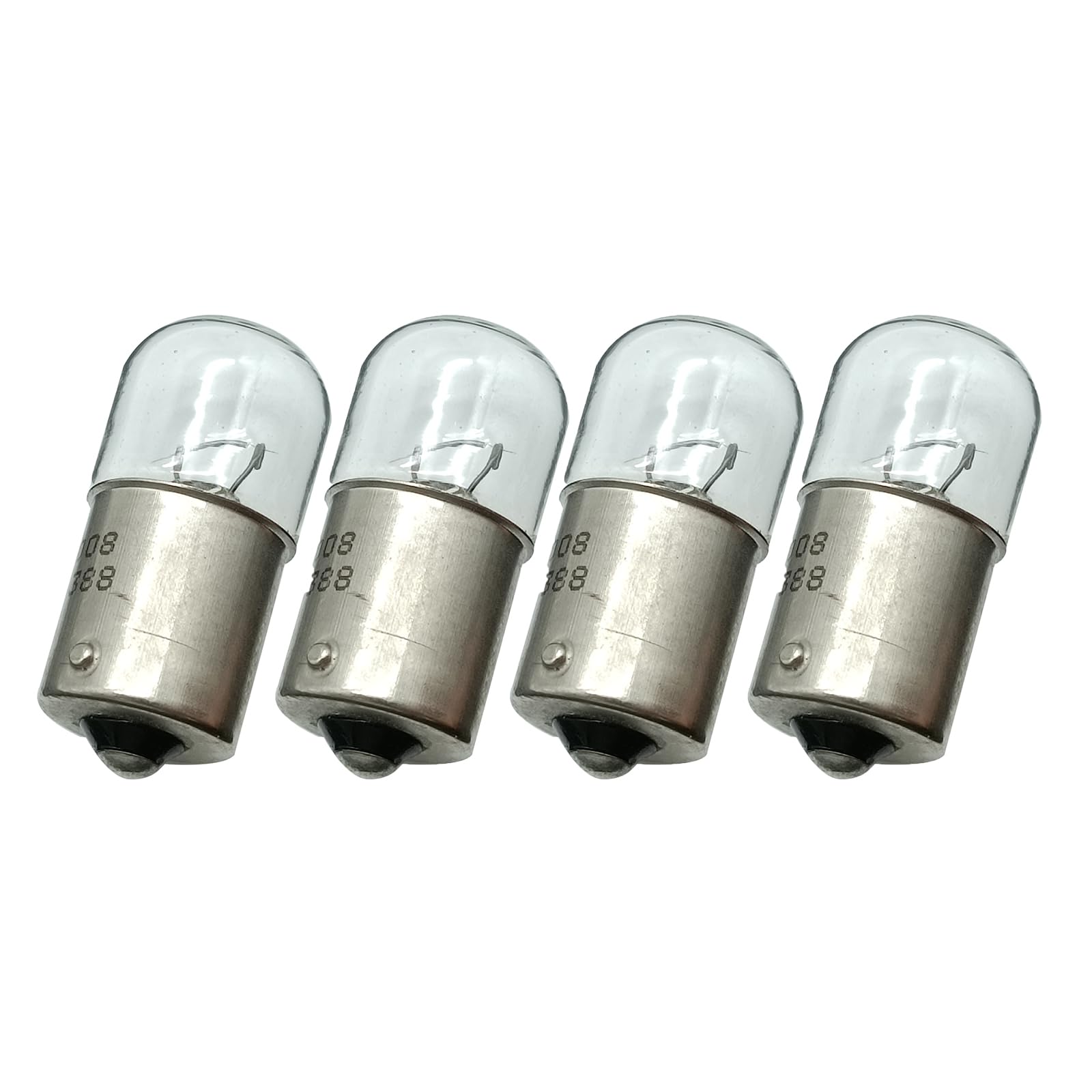 Generic 4PCS 12V R10W 5008 12814 Taillight Bulbs Halogen Lamps