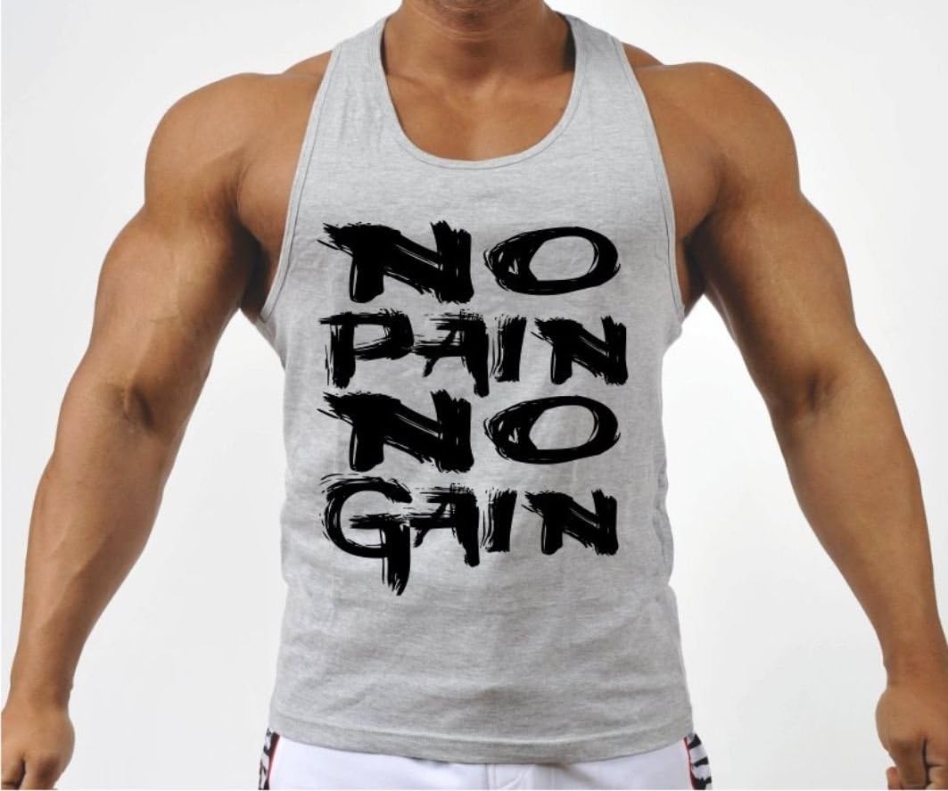 Canotta Uomo GYMAPE Per Palestra - Cotone Elastico, Y-Back, Design Muscoloso, Comfort Massimo - Foto 8