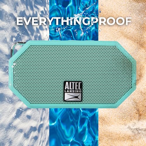 Image of Altec Lansing Mini H2O - Waterproof Bluetooth Speaker, IP67 Certified & Floats in Water, Compact & Portable Speaker for Hiking, Camping, Pool, and Beach