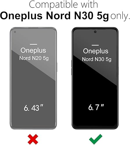 Miniatura 2 de oakxco Funda para teléfono Oneplus Nord N30 0.18 oz con agarre de silicona líquida, bonita funda de gel TPU suave delgada y delgada de goma suave