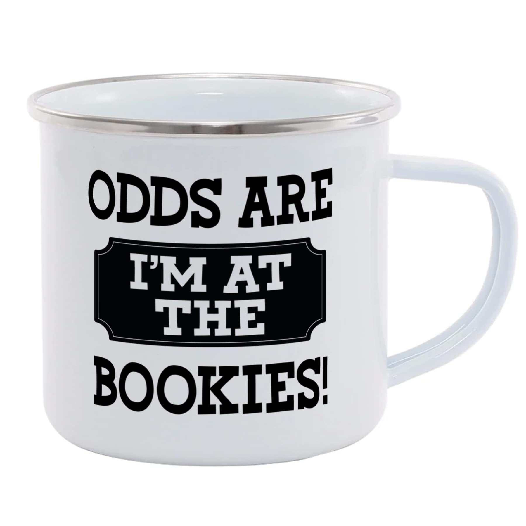Hippowarehouse odds are I'm at The bookies Printed Mug Various Colour Options Ceramic Cup Kitchenware 11oz