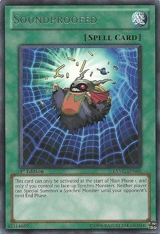 Yu-Gi-Oh! - Insonorizado (EXVC-EN060) - Extreme Victory - 1ª Edición - Raro disponible en Yaxa Guatemala