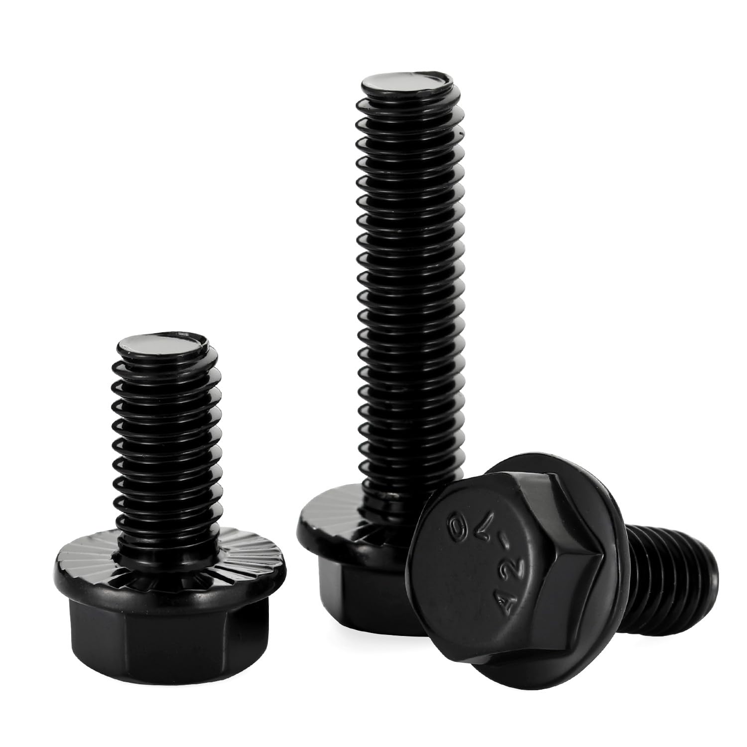 Stainless Steel Hex Bolts - 3/8-16 Flange Bolts (10 PCS) -7 Stainless Steel Hex Bolts - 3/8-16 Flange Bolts (10 PCS) -7