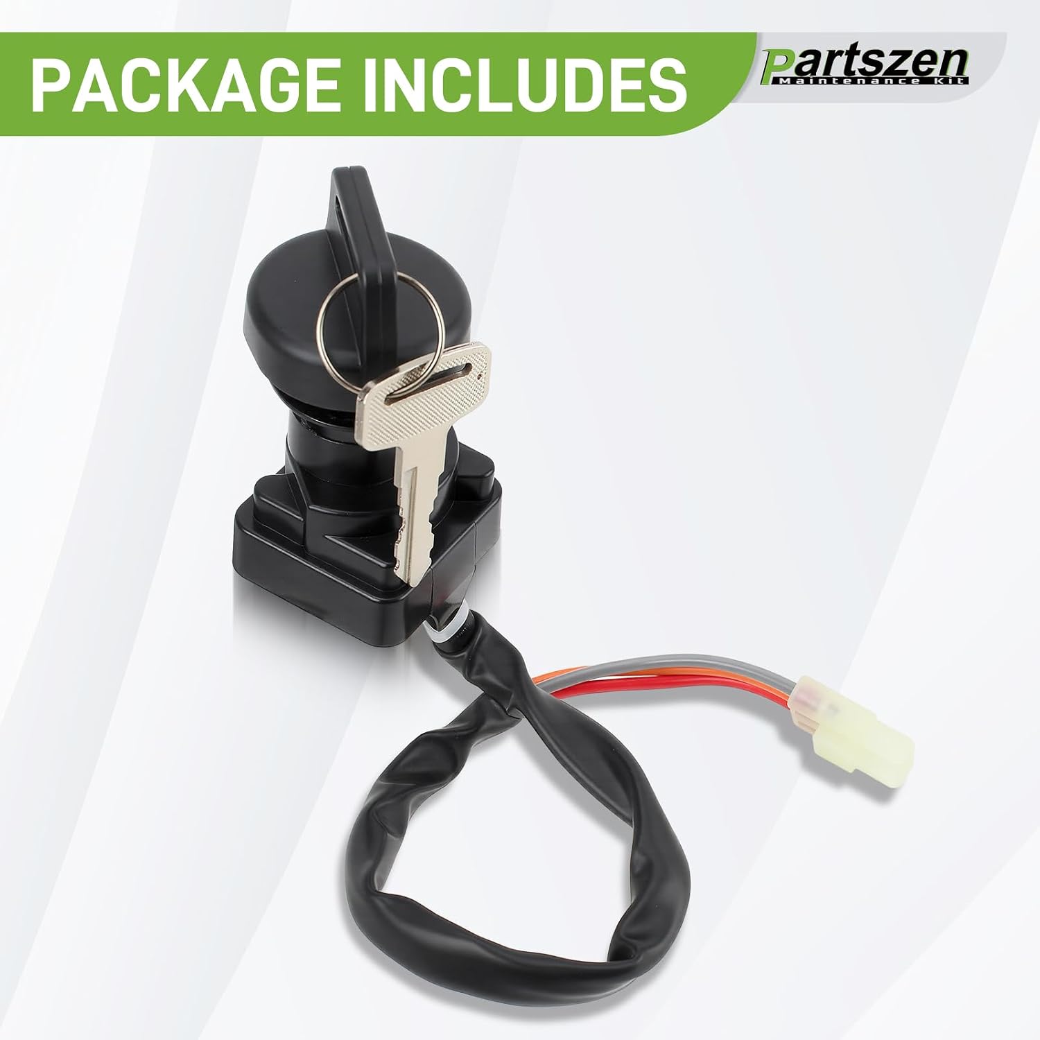 Ignition Switch with Keys for Quadrunner 500 LTF500F 4x4 Quadmaster 500 LTA500F Quadsport Z400 LTZ400 Quadsport Z250 LTZ250 Suzuki Ozark 250 LTF250 2x4