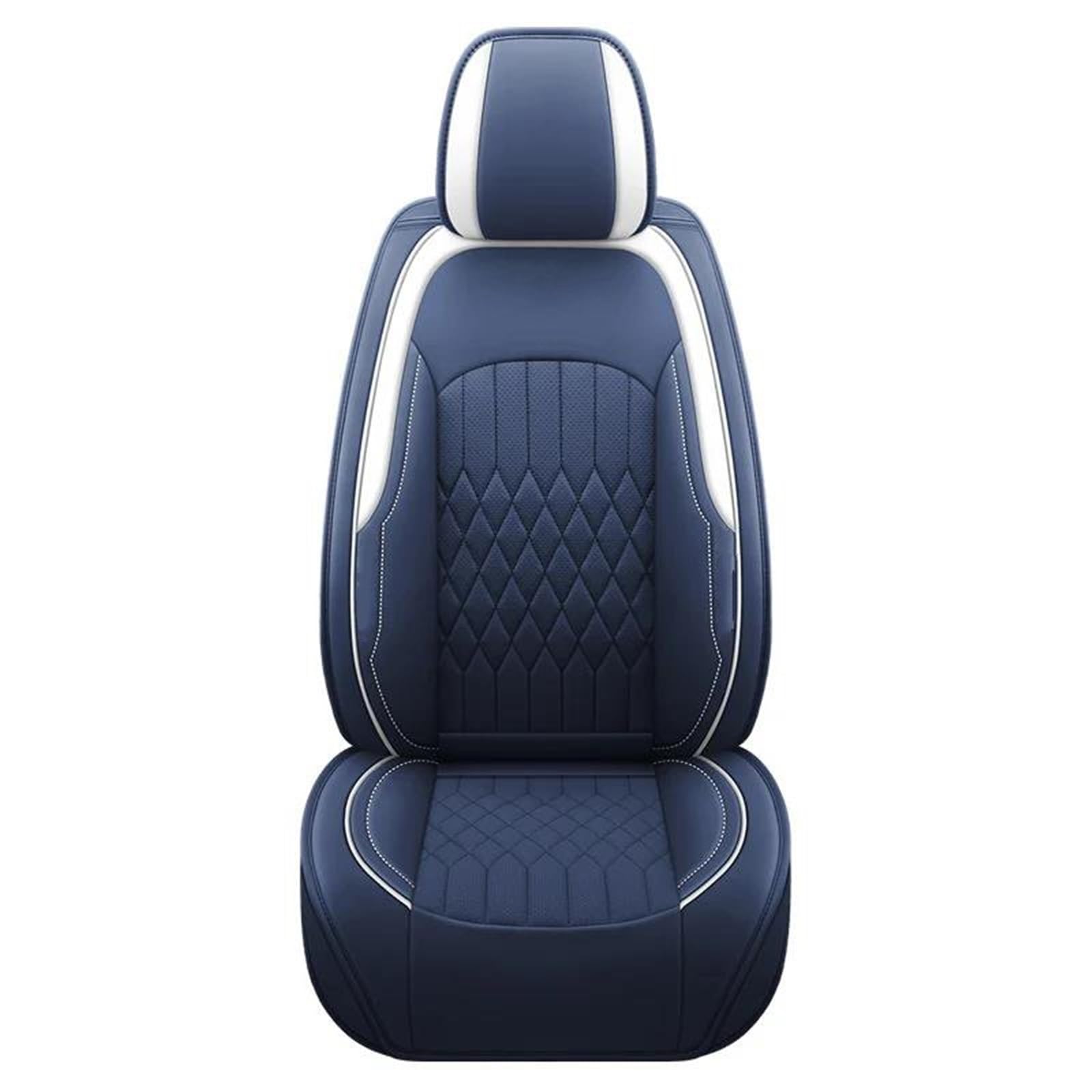 Housses siège avant en cuir PU bleu luxe et élégant pour Suzuki Vitara