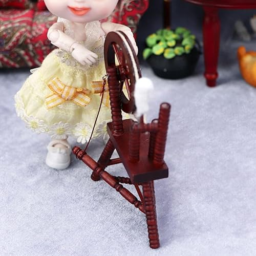 Miniatura 5 de Decoración para el hogar, decoración del hogar, máquina de coser en miniatura, figura a medida, juguete de costura, herramientas de tejer, casa de