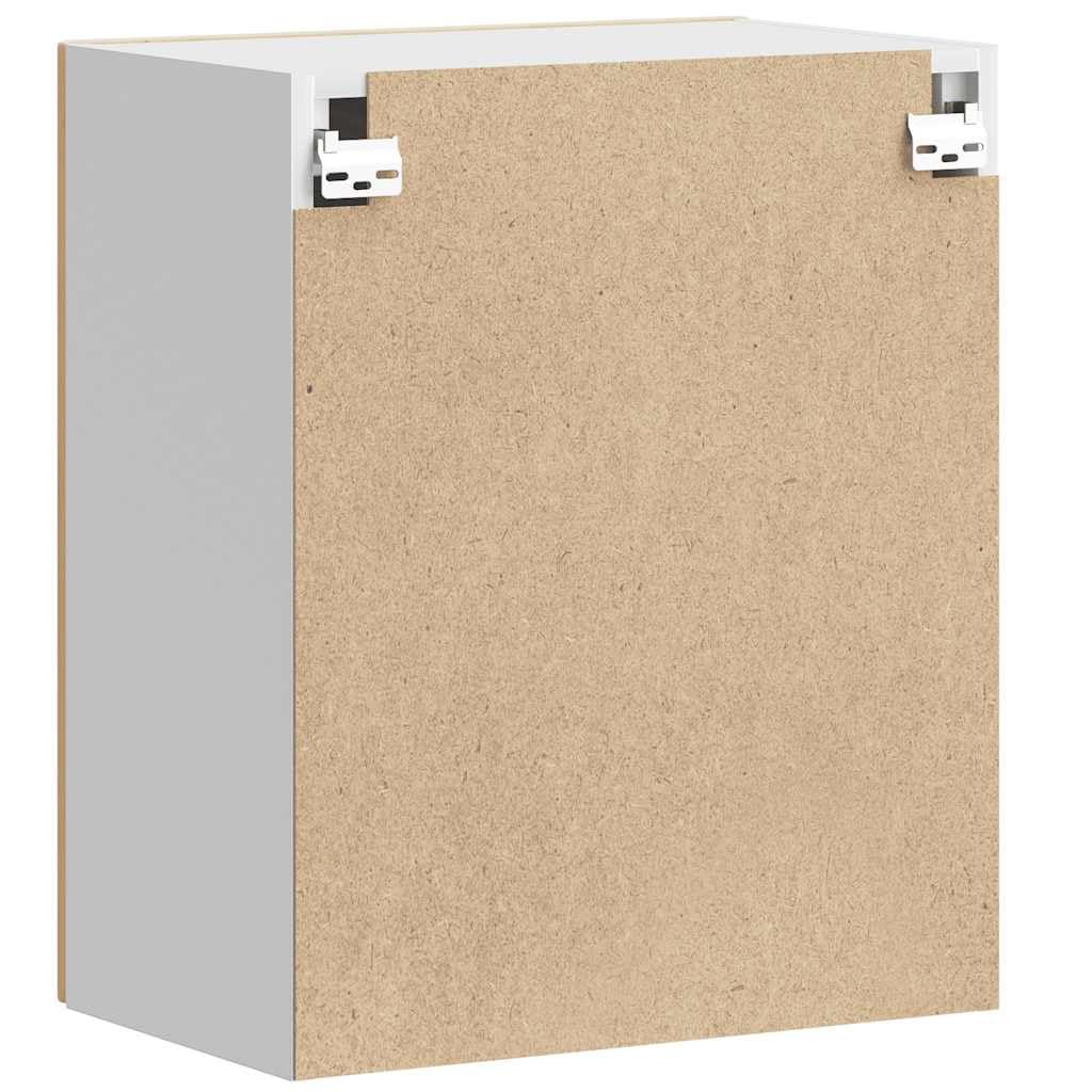 Porto Küchen Hängeschrank, Artisan-Eiche Holzwerkstoff, 50x31x60 cm, Wandmontage, Langlebiger Küchenschrank für Geschirr und Kochutensilien, Feuchtigkeitsbeständig