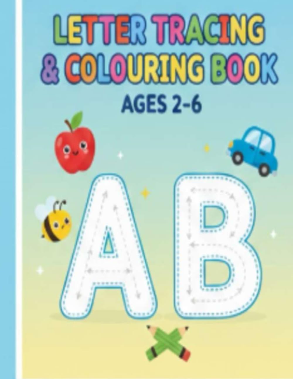 ABC Letter Tracing & Coloring Book for Kid: A Fun Alphabet Workbook for Preschoolers and Toddlers to Learn Letters, Practice Handwriting, and Develop Fine Motor Skills with 50+ Animal & Object Pages