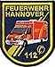 Produktbild Feuerwehr Hannover RTW (8X 10 cm), Sammlerabzeichen limitiert