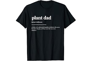 Plant Dad: A Dictionary Definition of a Man Who Loves Plants T-shirt