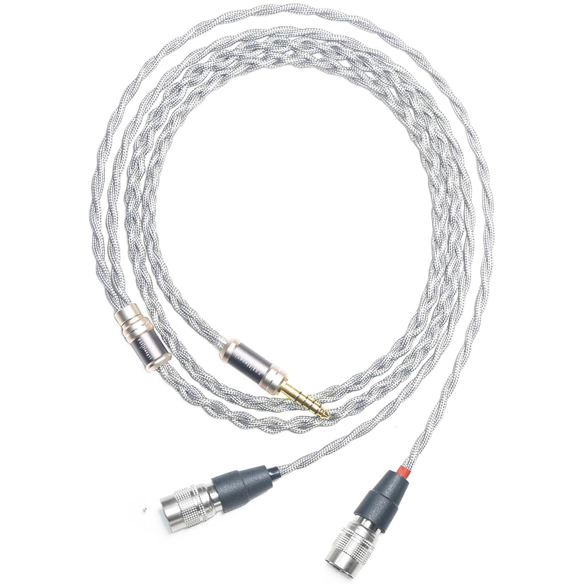Amazon.com: 6N Single Crystal Silver Headphone Cable for Dan Clark