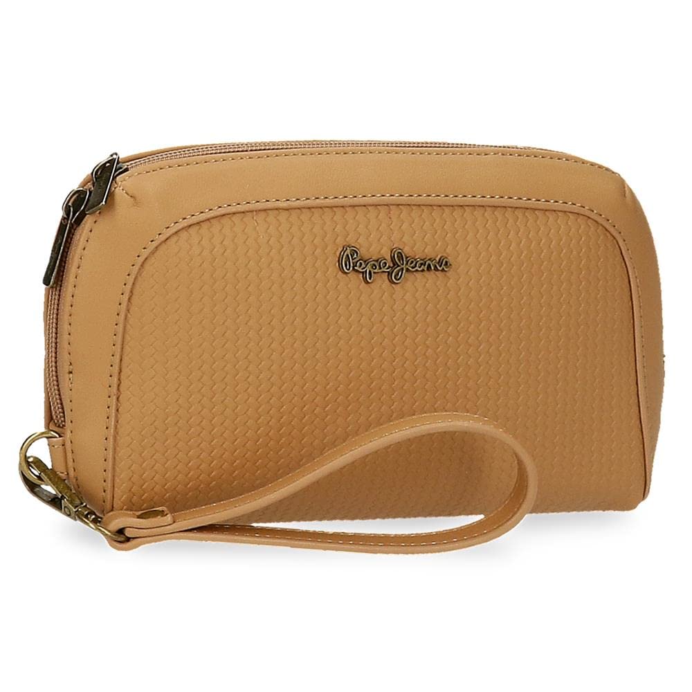 Borsa Pepe Jeans Lena Marrone 20x11x4 cm Pelle sintetica
