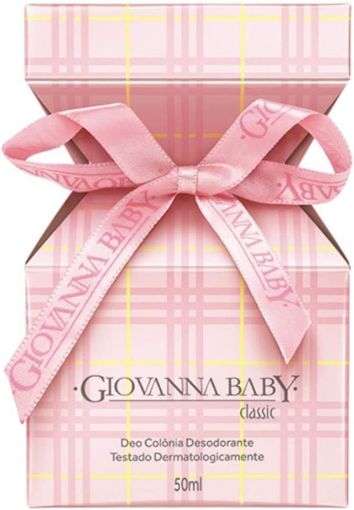 Giovanna Baby Linha Tradicional Deo Colonia Classic 50 ml Classic Collection - Classic Eau de Cologne 1.69 Fl Oz.