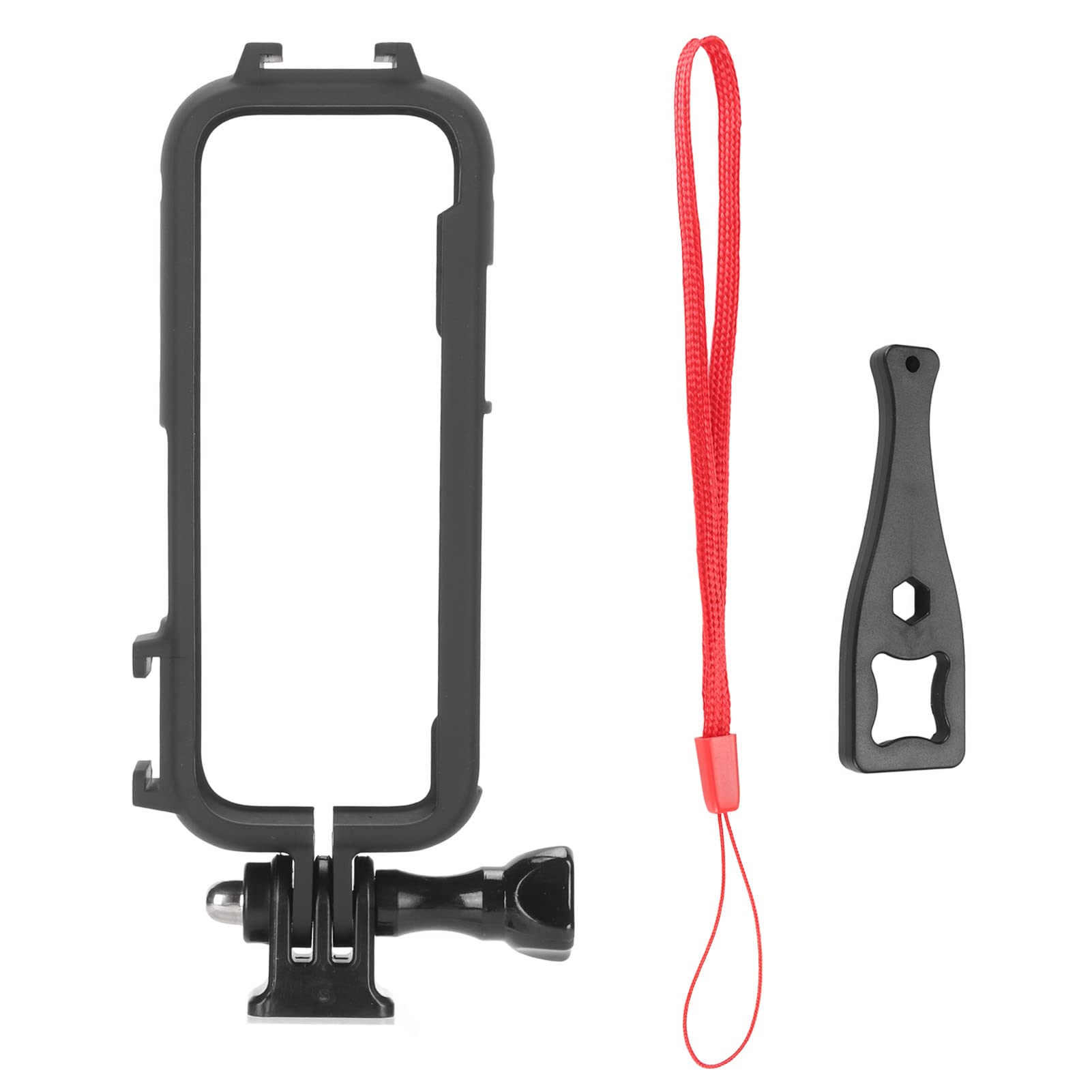 Custodia Protettiva in Lega di Alluminio per ONE X3, Supporto Cold Shoe, Custodia Vlog Telaio Protettivo Shakeproof Dropproof per Fotocamera ONE X3