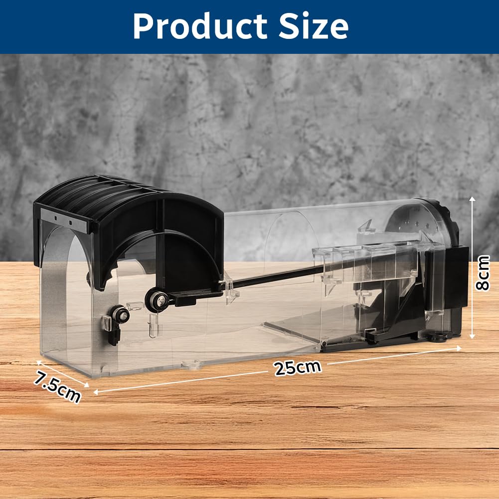 Paquet De 2 - Piège à Souris Sans Cruauté,Piège à Souris,Piège à Souris