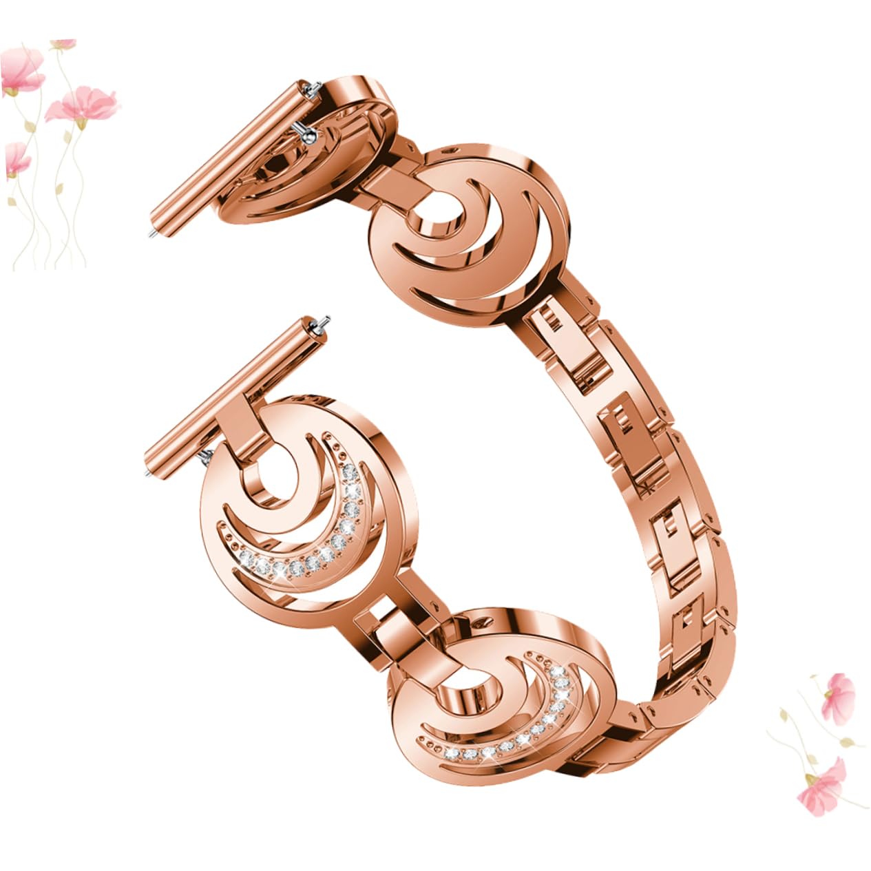 UPKOCH 3 Piezas Reloj De Pulsera 2 Correa De Reloj Correa De Reloj De Moda Correa De Reloj De Cristal Sol Estrella Estilo Correa De Reloj Correa De Reloj Reloj Correa De Repuesto