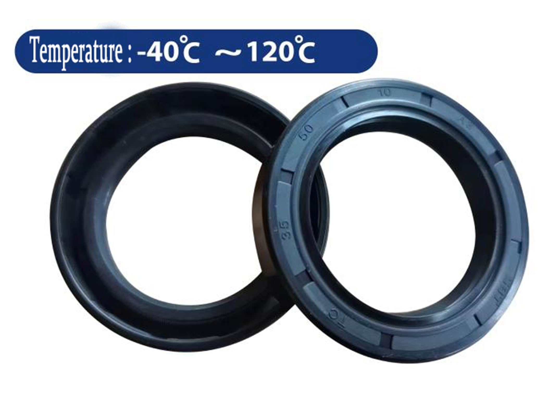 10 Stück TC-Skelettöldichtung 14 x 22 x 6mm, Jointà lèvres en nitrile NBR métrique avec ressort