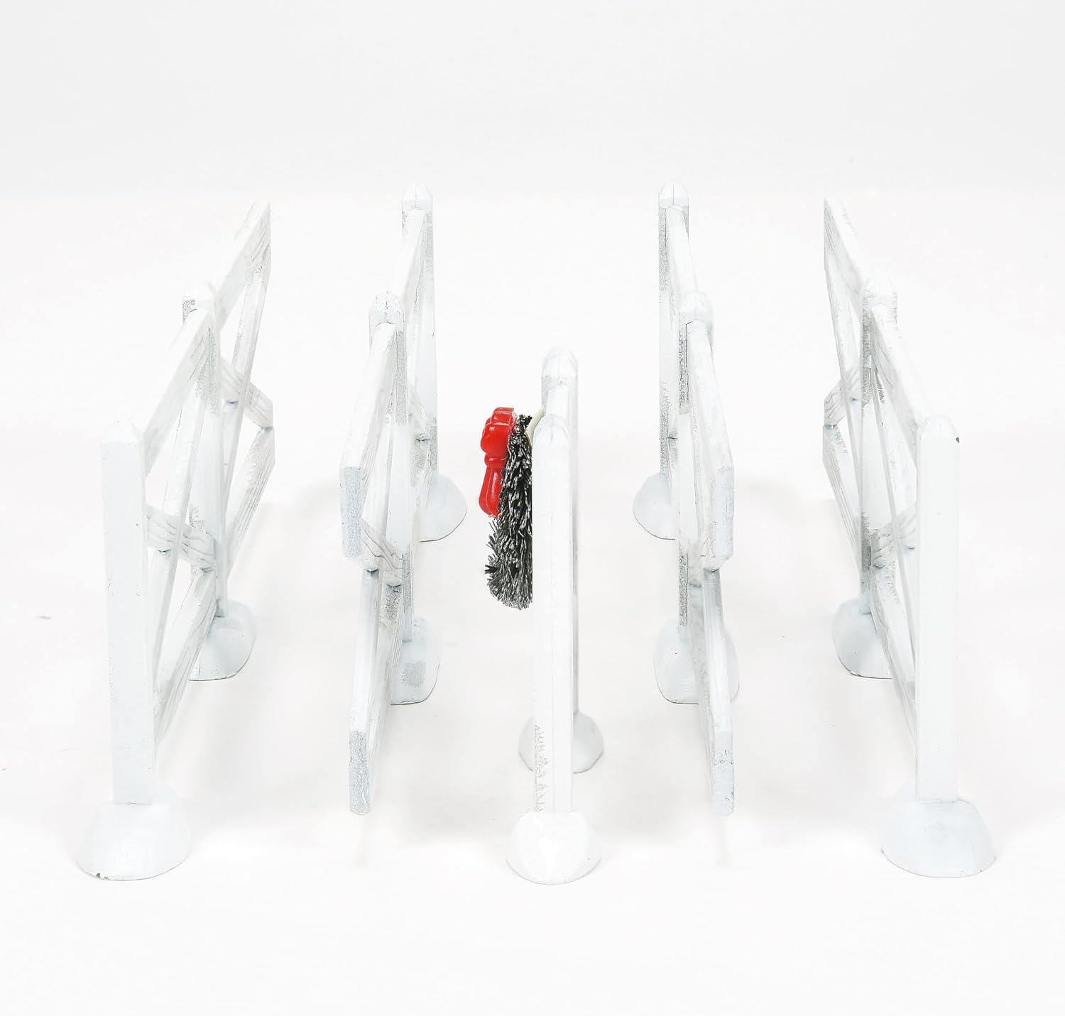 Transform Your Holiday Scene: Review of the Department 56 Miniature Crossbuck Fence & Wreath Set