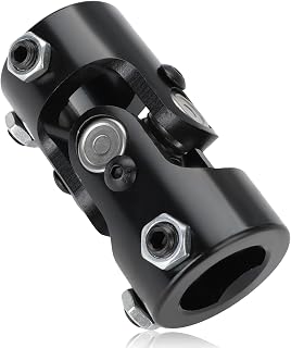 1" DD x 1" DD Single Steering Shaft Universal U Joint, 83mm (3-1/4"), Working Angle 35° Degree
