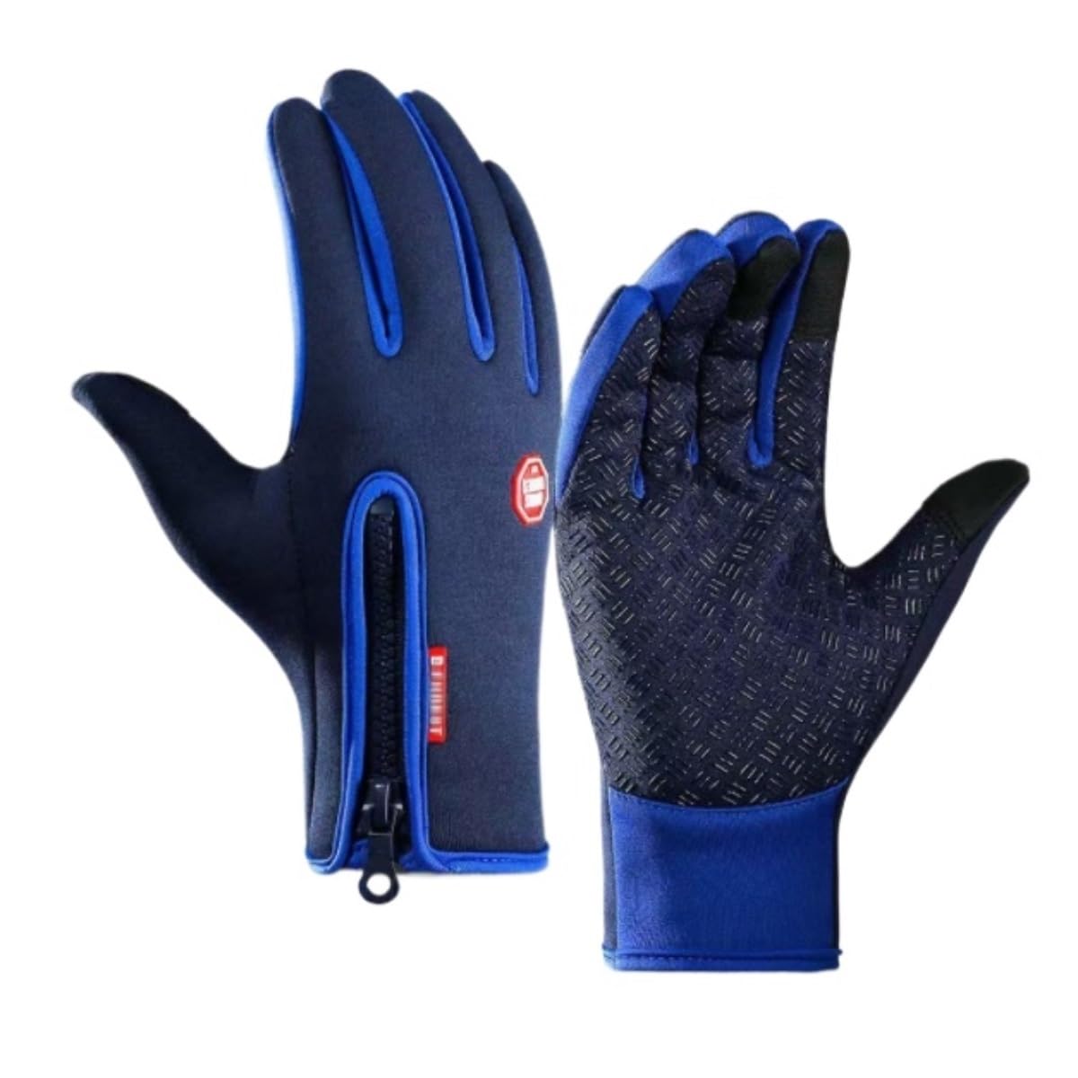 Guantes Running Guantes De Invierno For Ciclismo Con Pantalla Táctil Cálida Y Dedos Completos, Guantes De Esquí For Ciclismo Al Aire Libre Guantes Deporte Hombre