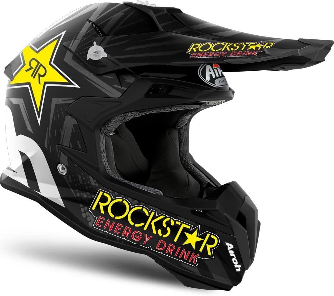 HELMET AIROH TERMINATOR OPEN VISION ROCKSTAR MATT S