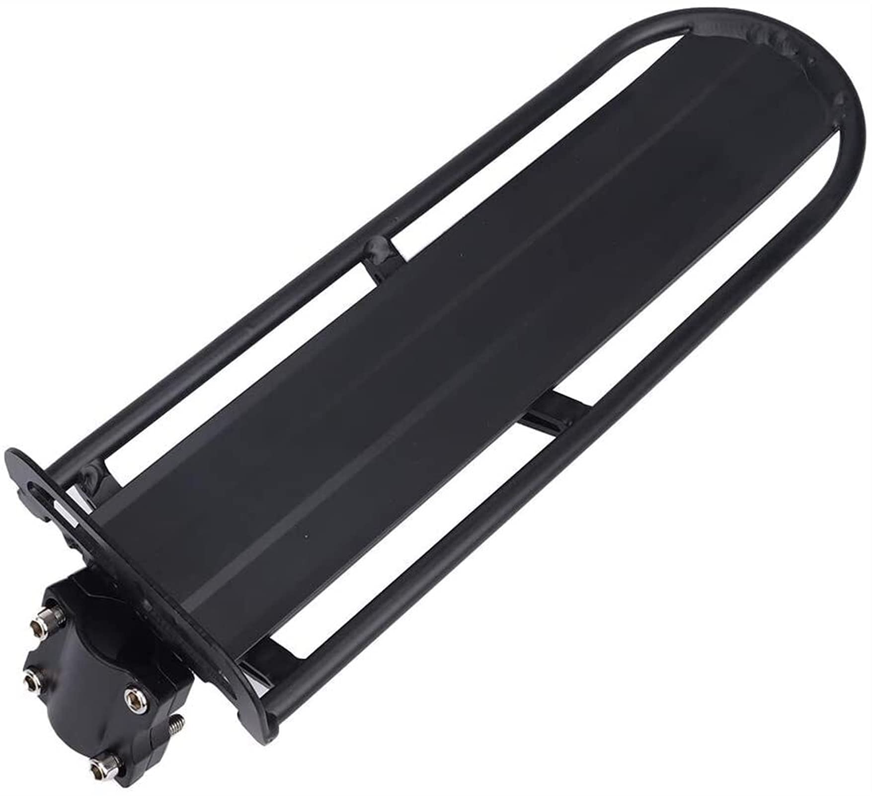 JJJ Bagażnik rowerowy, bagażnik rowerowy ze stopu aluminium, regulowany bagażnik rowerowy na bagaż, mocny i wytrzymały tylny bagażnik rowerowy