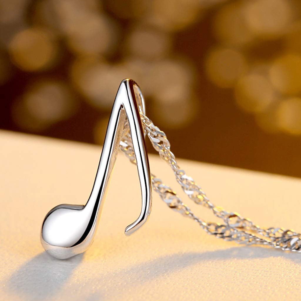 Collane per Donne e Ragazze Scelta di collane con Note Musicali per Donne Collana con Ciondolo Collana Musicale Regalo di Gioielli per Amanti della Musica Regali Musicali per Donne Collana Musicale,