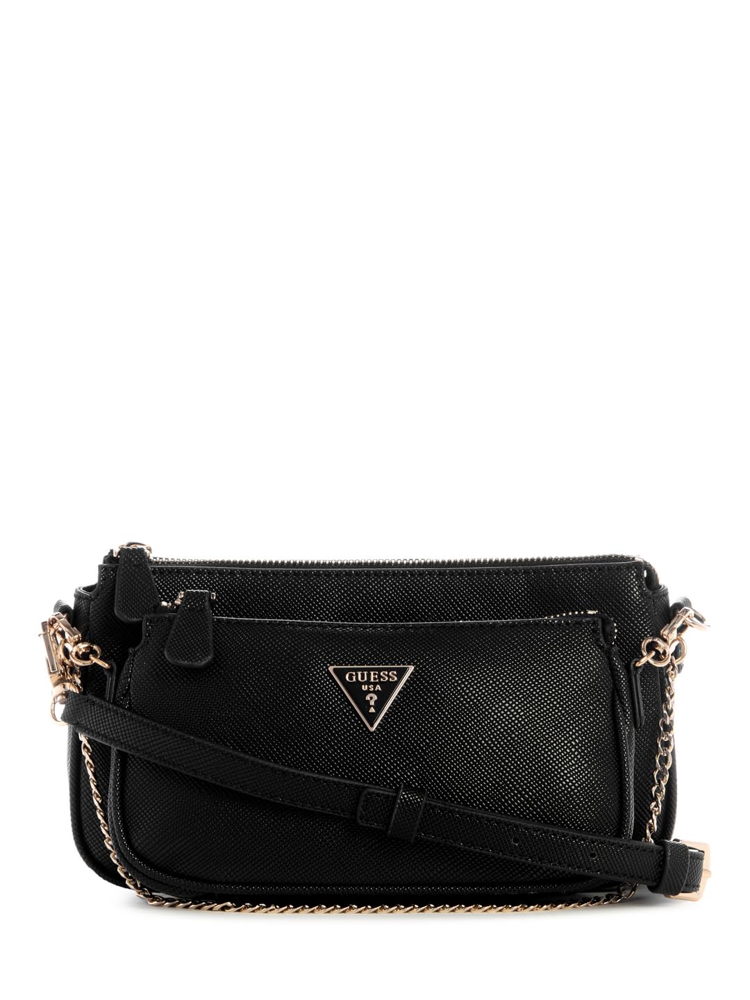 GUESS Damen Noelle II Double Pouch Crossbody Tasche