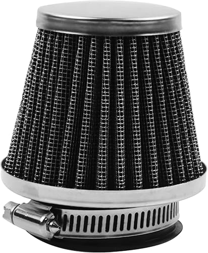 Vista 26 de Limpiador de filtro de aire de 1.378 in, cuello curvado en ángulo de 45 grados para 50 cc, 70 cc, 90 cc, 110 cc, 125 cc, PZ19, PZ20, Z50, Cb100
