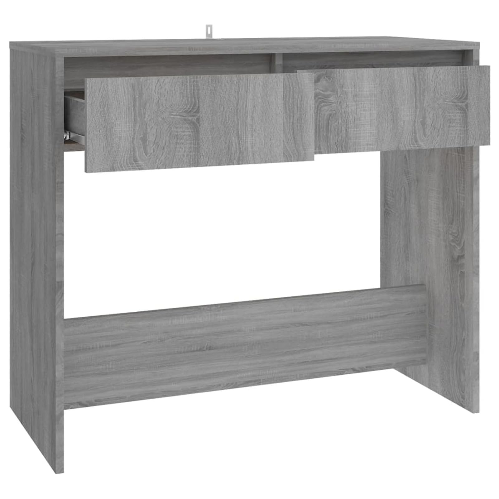 Homgoday Mesa Consola Madera de ingeniería Gris Sonoma 89x41x76,5 cm Mesas auxiliares de salón,Mesa Consola Recibidor Mueble de Entrada Estrecha Clásica
