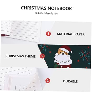 Amazon | BUTIFULSIC クリスマスノートセット かわいい文房具 A5